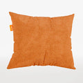 Almofada Tecido Bouclé  - Cor Laranja - 45x45cm