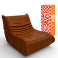 Poltrona Design 1973 Courino 1 unidade Sofá na Caixa
