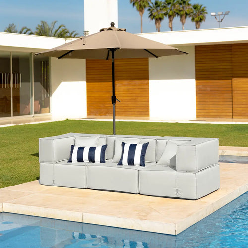 Canto Modular Zimma - Cinza